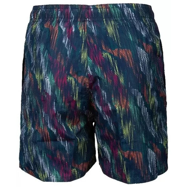 Arena Boy'S Beach Boxer Allover Swimming Shorts, Waves Multi