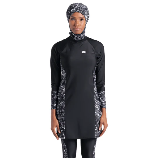 Arena Womens Arena Modesty Tunic All Long Sleeves Top For Women