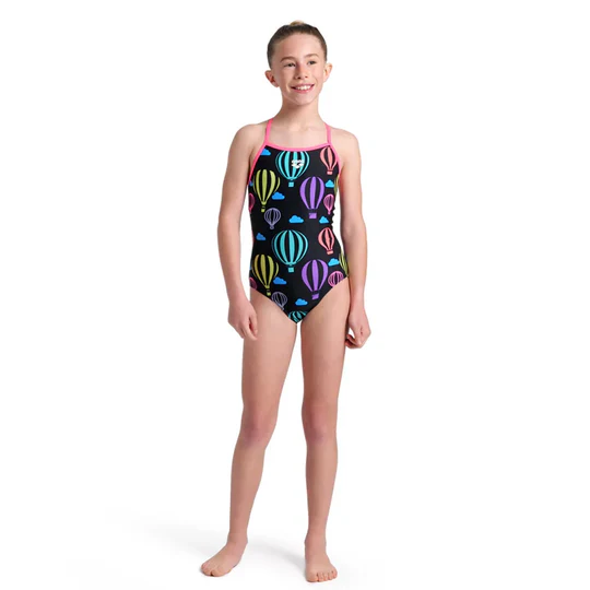 Arena Girls Arena Balloons Swimsuit One Piece For Girls