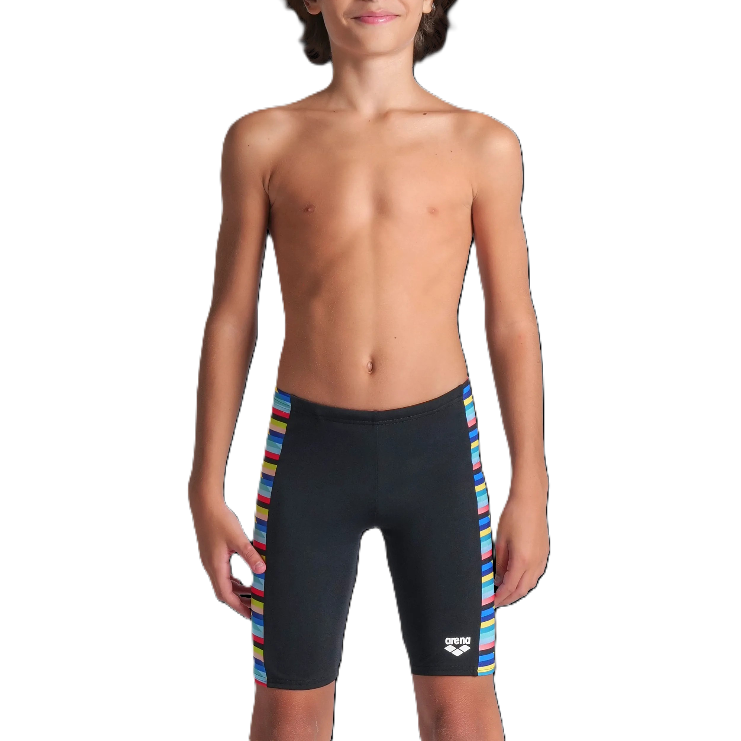 Arena Boys Arena Racing Stripe Swim Jammer For Men