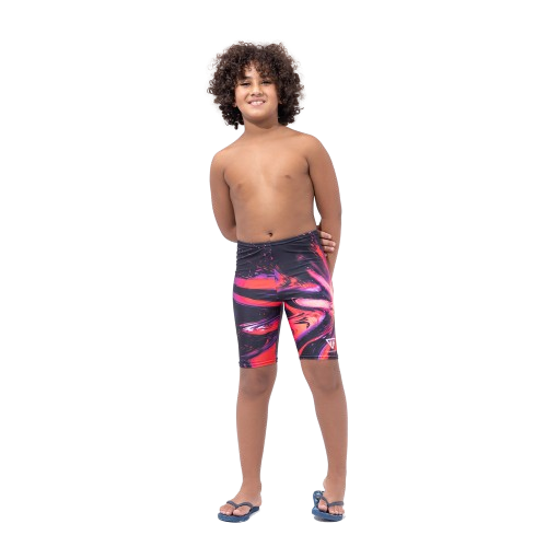 حذاء تدريبي للأطفال Noah Jammer باللونين الأسود والأحمر