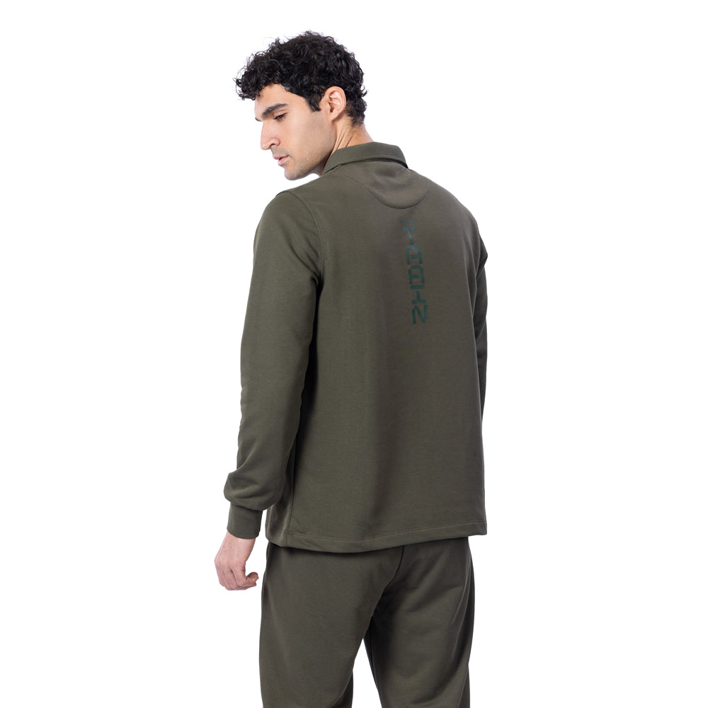 Trainetic Lifestyle Sweatshirt For Men, Olive