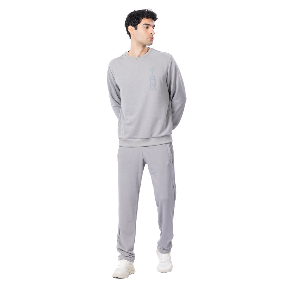 Trainetic Lifestyle Sweatpants For Men, Light Grey