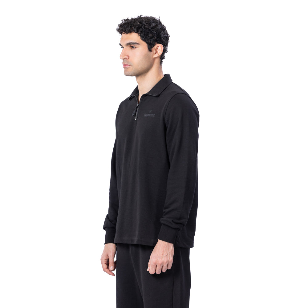 Trainetic Lifestyle Sweatshirt For Men, Black