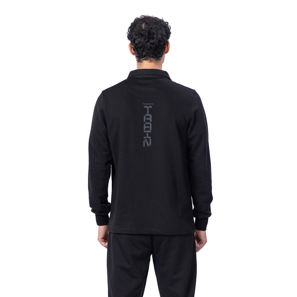 Trainetic Lifestyle Sweatshirt For Men, Black