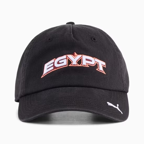 Puma Egypt Ftblculture Cap For Unisex, Black&Red