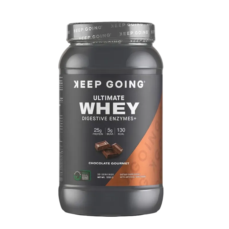 Keep Going Ultimate Whey Digestive Enzymes+ Chocolate Gourmet For Adult