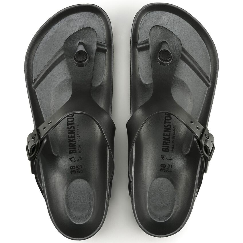 Birkenstock Gizeh Eva Metallic Anthracite For Unisex