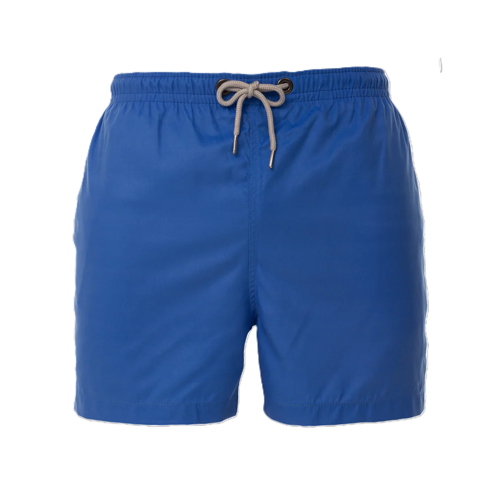 Fin Swimming Shorts For Men, Basic Blue