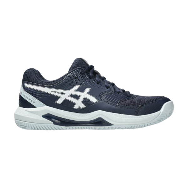 Asics Gel-Dedicate 8 Clay Tennis Shoes For Women, Midnight&White