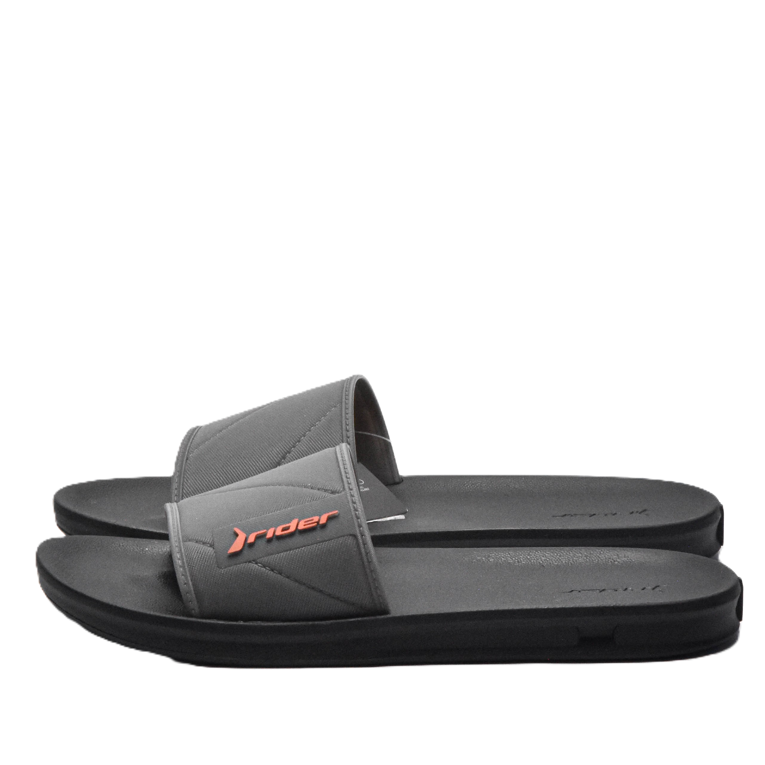 Rider Street Slide Ad Slipper For Men, Black&Orange