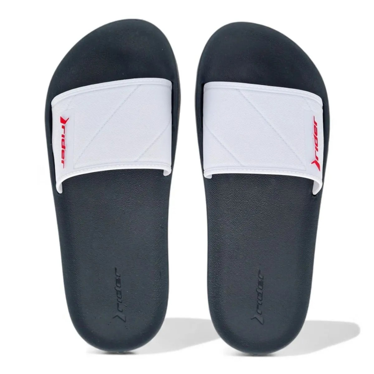 Rider Street Slide Ad Slipper For Men, Blue&White