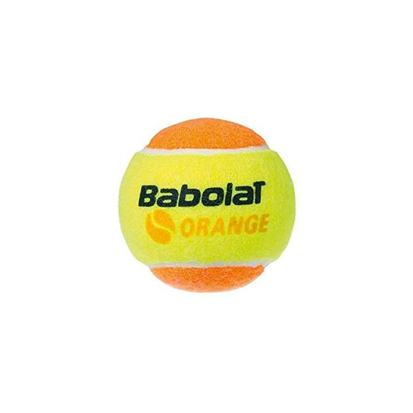 BABOLAT ORANGE X3 TENNIS BALL FOR JUNIOR, YELLOW&ORANGE