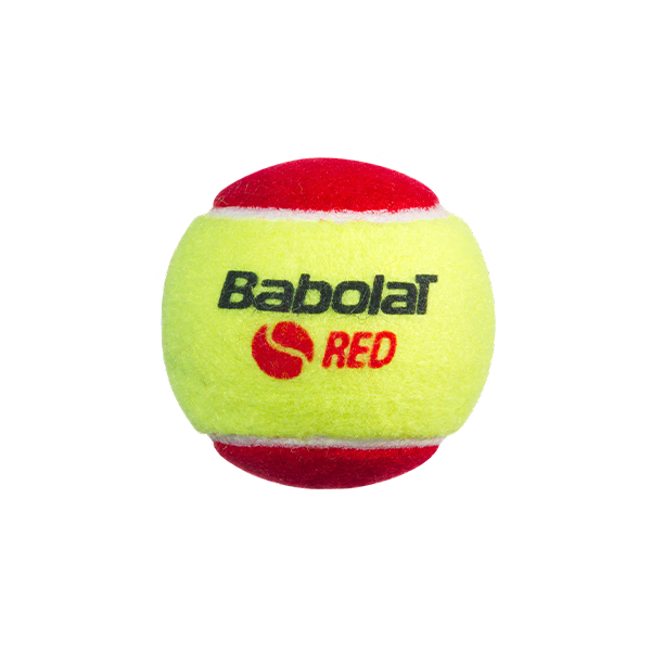 BABOLAT RED FELT X3 TENNIS BALL FOR UNISEX, YELLOW&RED