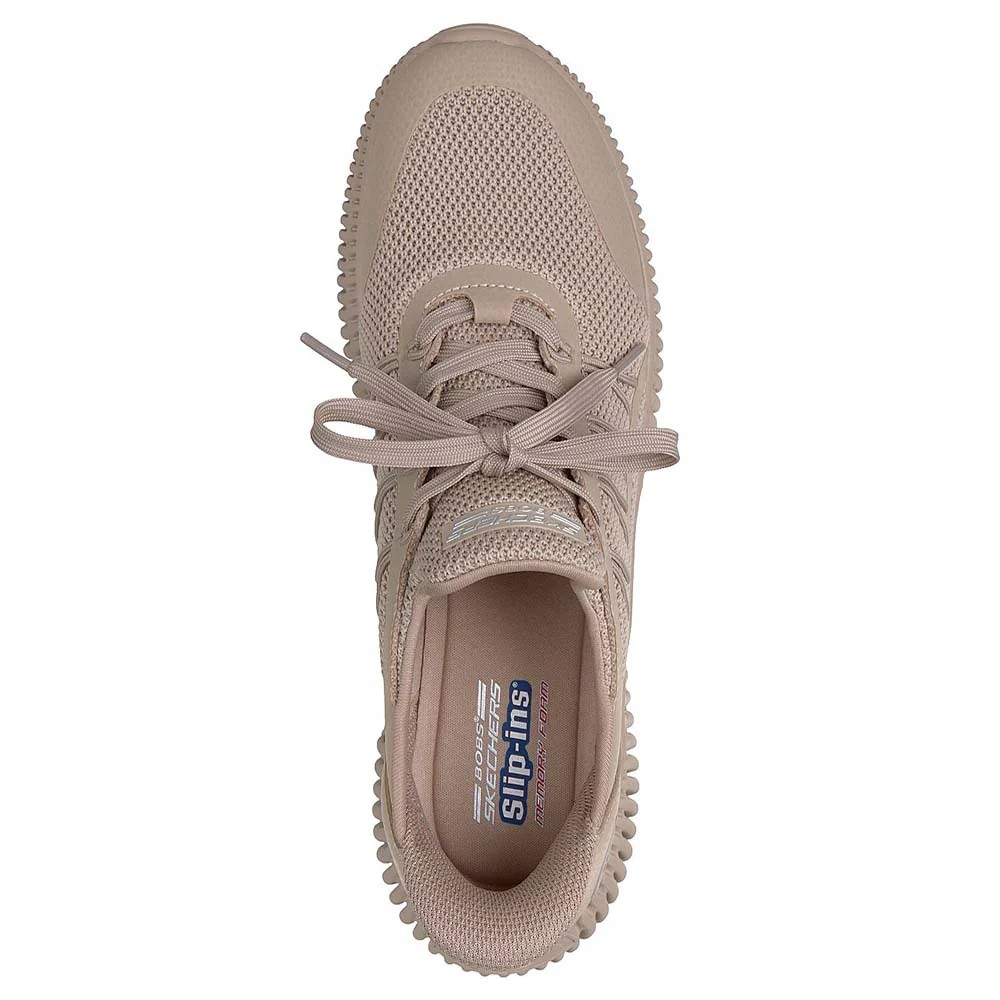 أحذية سكيتشرز بوبس جيو لايت لايف ستايل للنساء، لون بني فاتح