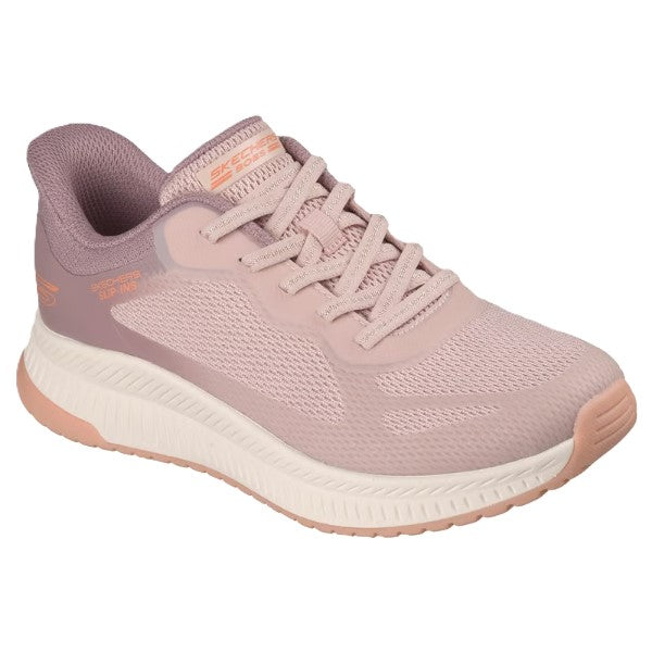 Skechers Bobs Squad 4 Lifestyle Shoes For Women, Pink Multi