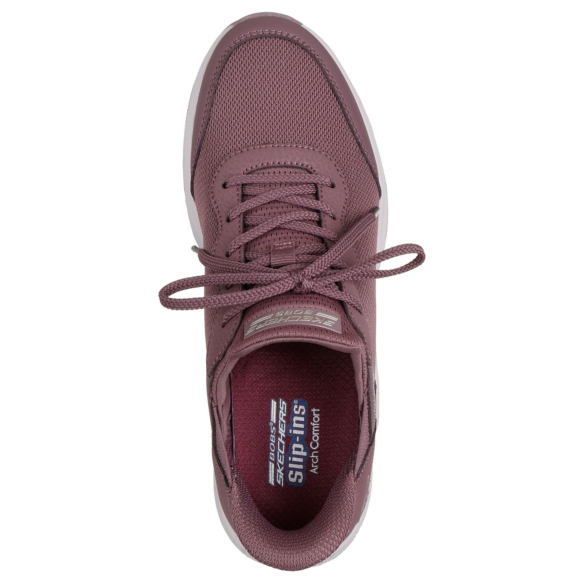 حذاء رياضي نسائي من سكيتشرز بوبس آرتش كومفورت بي سويت، لون موف