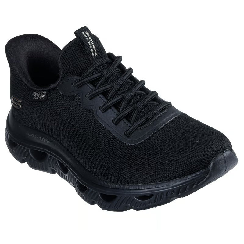 Skechers Bobs Arc Waves Lifestyle Shoes For Women, Black