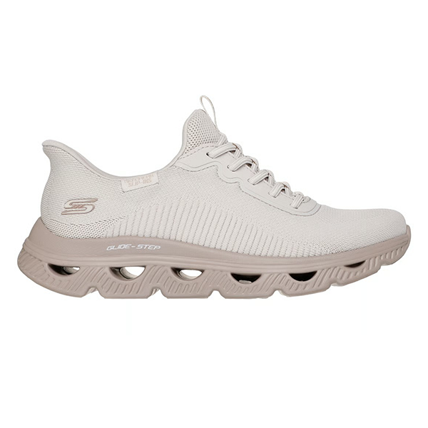 Skechers Bobs Arc Waves Sports Lifestyle Shoes For Women, Natural