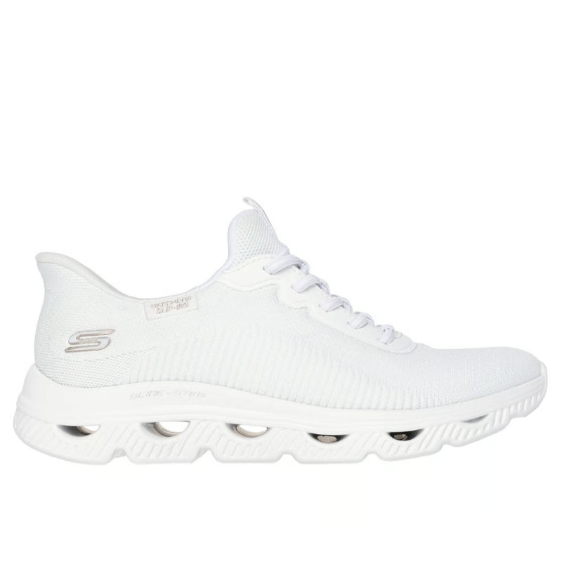 Skechers Bobs Arc Waves Lifestyle Shoes For Women, White