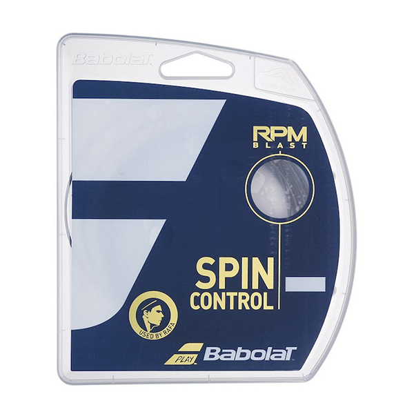 BABOLAT RPM BLAST 12M TENNIS STRING FOR UNISEX, BLACK