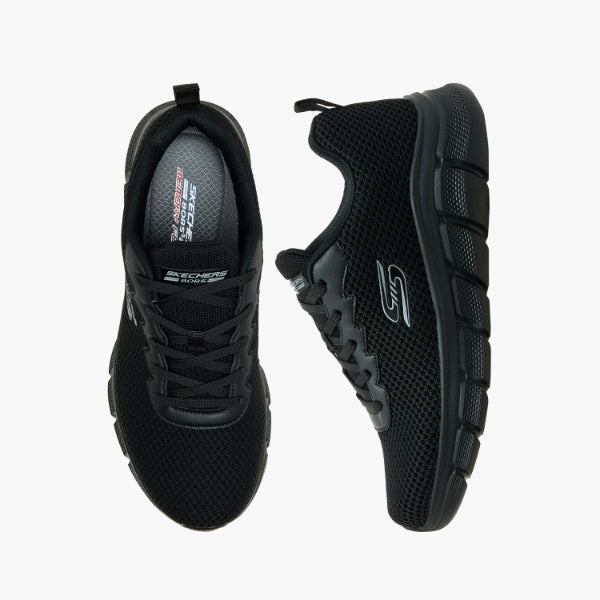 Skechers Bobs B Flex Running Shoes For Men, Black