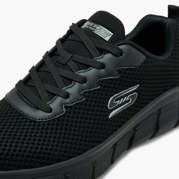 Skechers Bobs B Flex Running Shoes For Men, Black
