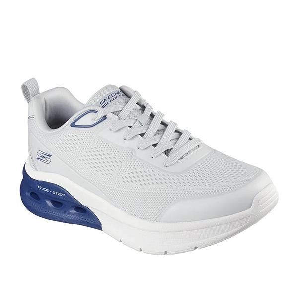 Skechers Bobs Arc Waves 2.0 Running Shoes For Men, Gray Blue