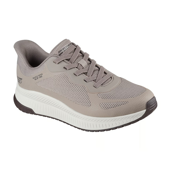 Skechers Bobs Squad 4 Running Shoes For Men, Dark Taupe