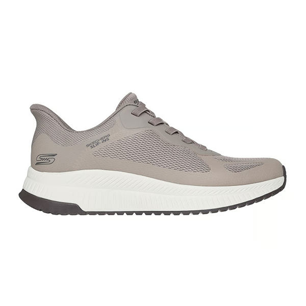 Skechers Bobs Squad 4 Running Shoes For Men, Dark Taupe