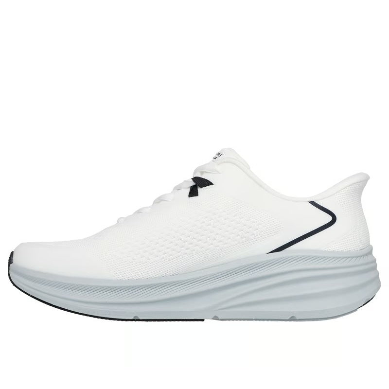 Skechers Bobs Skillz Running Shoes For Men, White&Gray