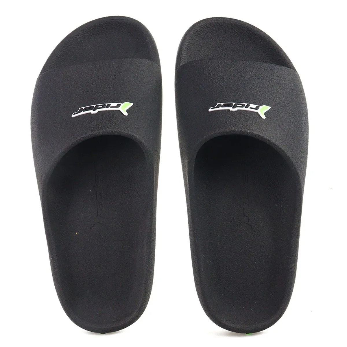 Rider Drip Slide Ad For Men, Black&White