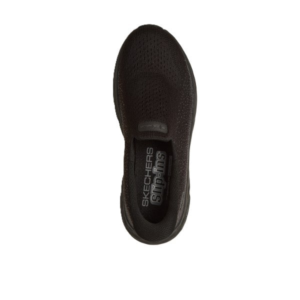 Skechers Go Walk Max Cushioning Flex Walking Shoes For Women, Black Black