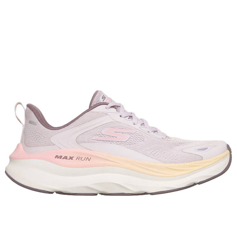 Skechers Max Run Running Shoes For Women, Lavender