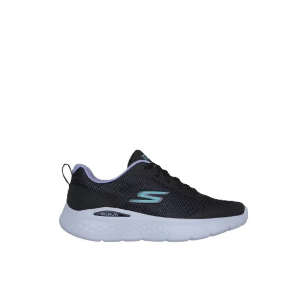Skechers Go Run Lite Running Shoes For Women, Black Lavender