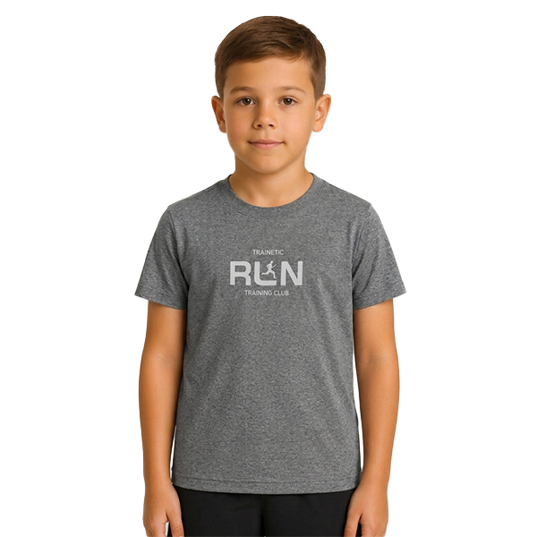 Trainetic Fitness T-Shirt For Boys, Grey