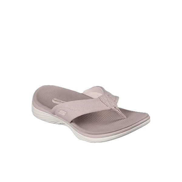 Skechers Arch Fit Radiance Flip Flops For Women, Taupe