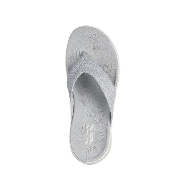 Skechers Arch Fit Radiance Flip Flops For Women, Gray