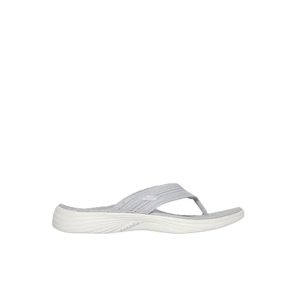 Skechers Arch Fit Radiance Flip Flops For Women, Gray