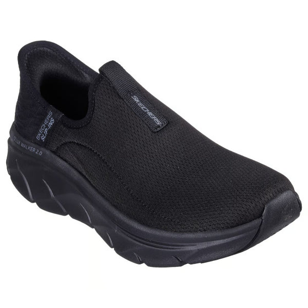 Skechers D'Lux Walker 2.0 Walking Shoes For Women, Black Black