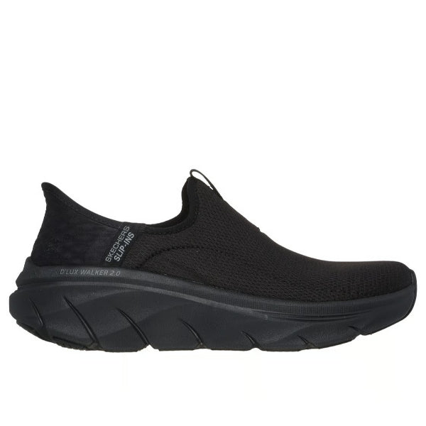Skechers D'Lux Walker 2.0 Walking Shoes For Women, Black Black