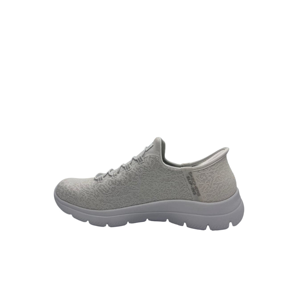 Skechers Summits Lifestyle Shoes For Women, Wht&Sil
