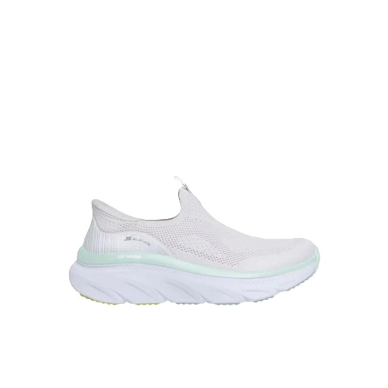 Skechers D'Lux Walker 3.0 Lifestyle Shoes For Women, Light Gray