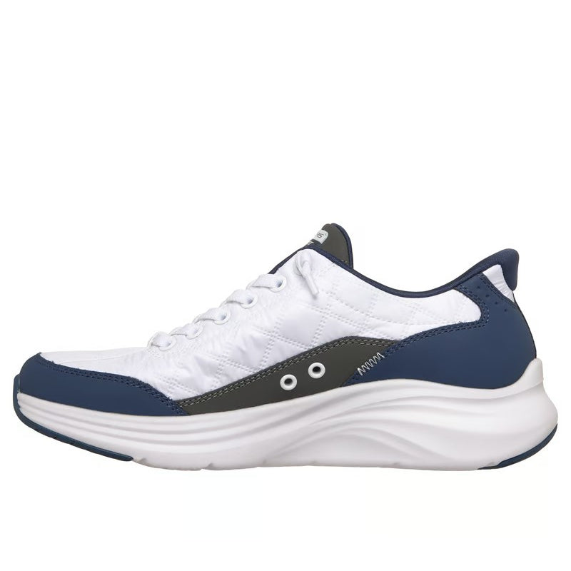 Skechers Contour Foam Lifestyle Shoes For Women, White Navy