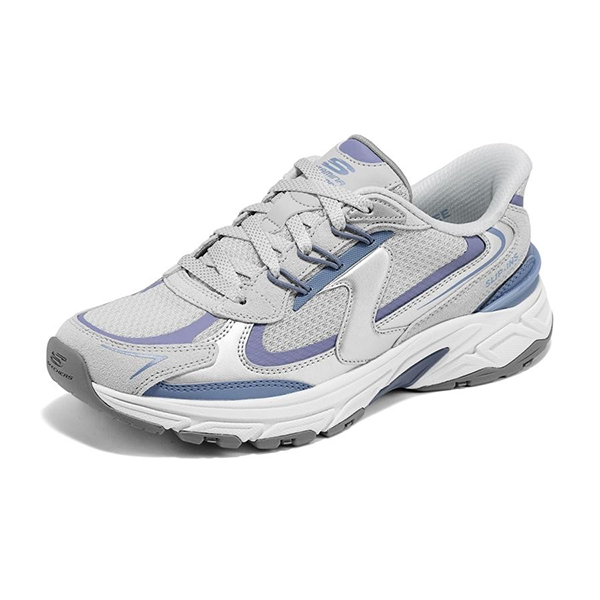 أحذية سكيتشرز ستامينا سبورت للجري للنساء، رمادي