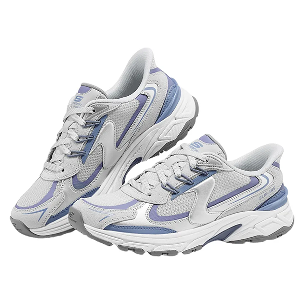 أحذية سكيتشرز ستامينا سبورت للجري للنساء، رمادي