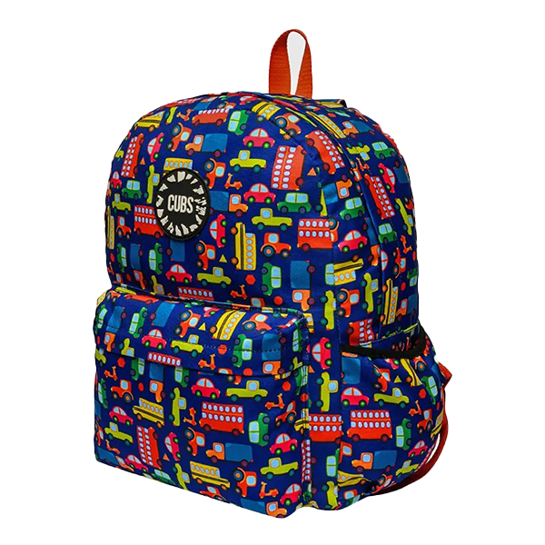 Cubs School Bus Bag2 Backpack For Unisex