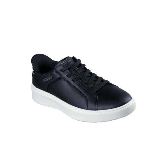 Skechers Court Break Lifestyle Shoes For Men, Black