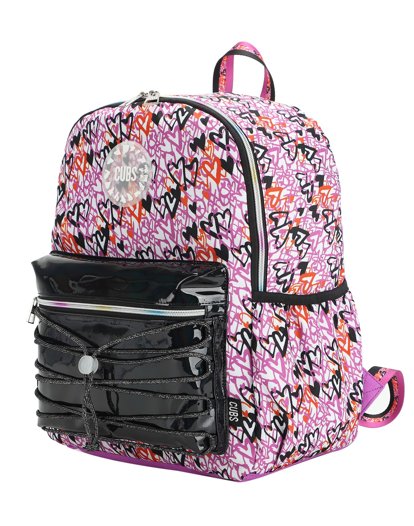 Cubs Colorful Love Backpack For Unisex