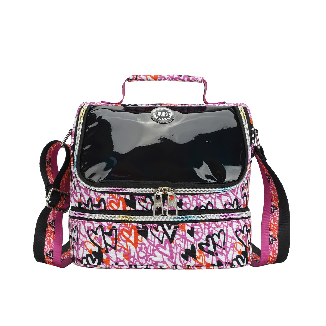 Cubs Colorful Love Lunch Bag For Unisex
